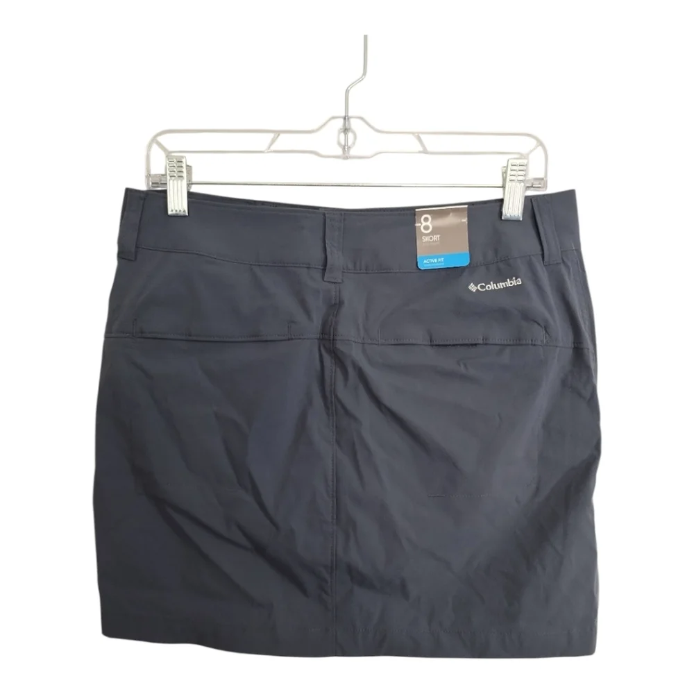 Columbia Saturday Trail Active Fit Omni Shade UPF 50 Nylon‎ Outdoor Hike Skort 8
